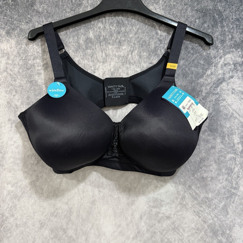 Vanity Fair Womens Size‎ 44DD  Blue Beauty Back Wirefree Bra Style 71380